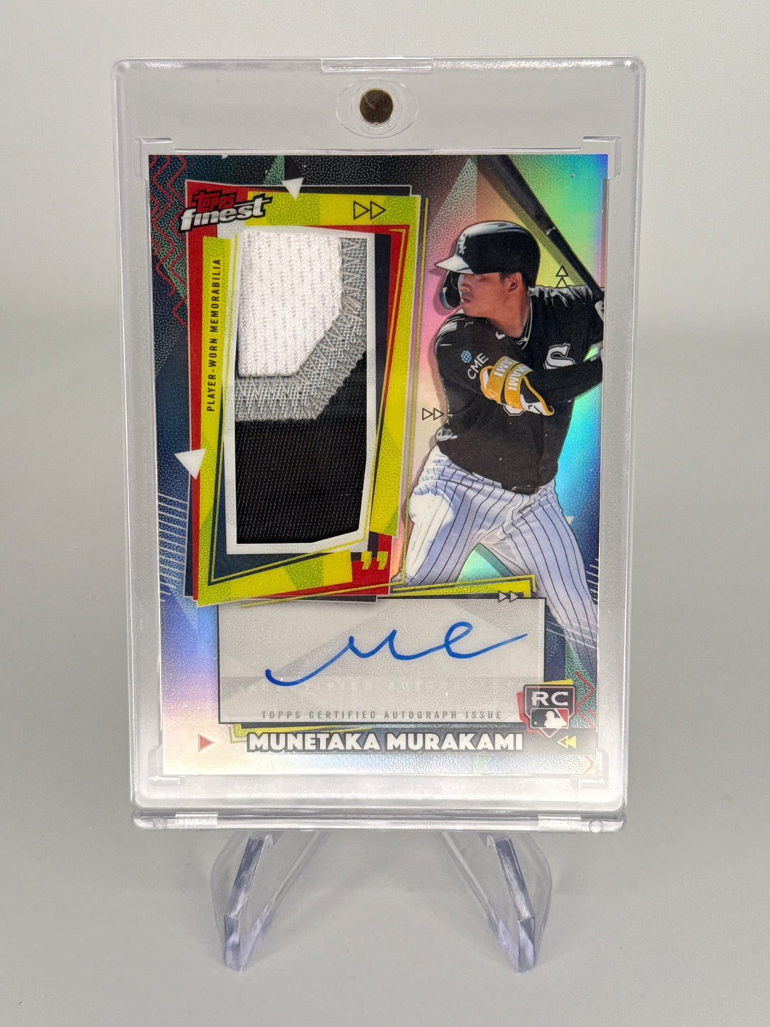 Munetaka Murakami 2026 Topps Finest Rookie Patch Auto