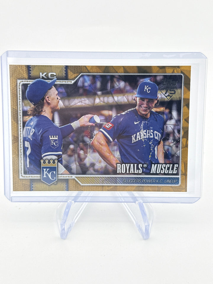 Royals Muscle 2026 Topps Series One Gold Diamante, 03/50