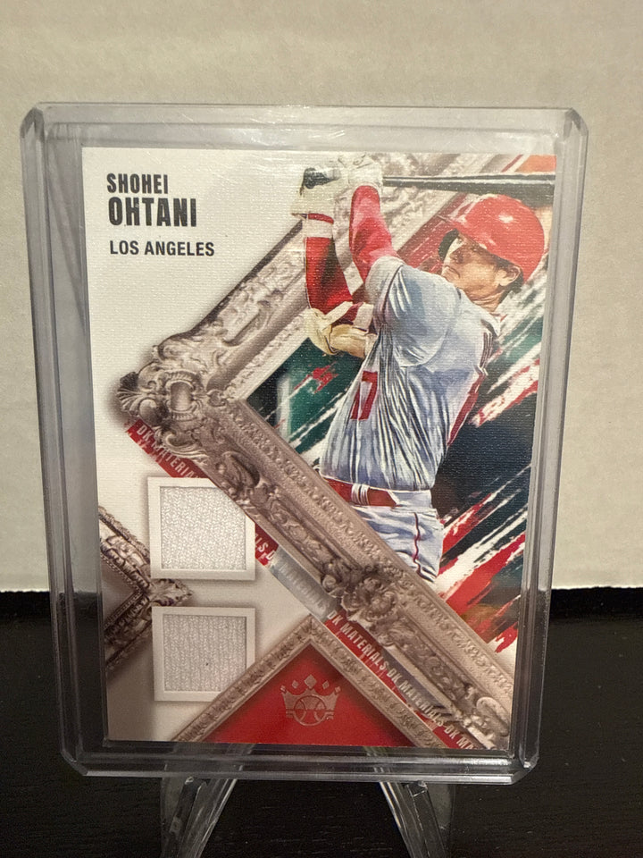 Shohei Ohtani 2022 Panini Diamond Kings Dual Game Worn Relic