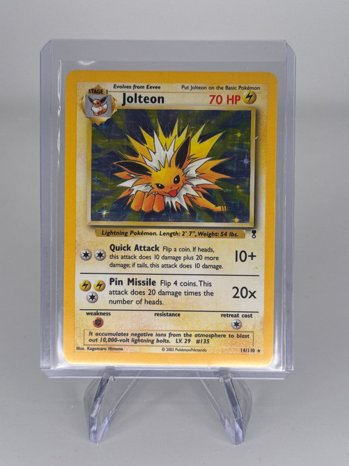 Pokemon TCG 2002 Jolteon Legendary Collection Holo, 14/110