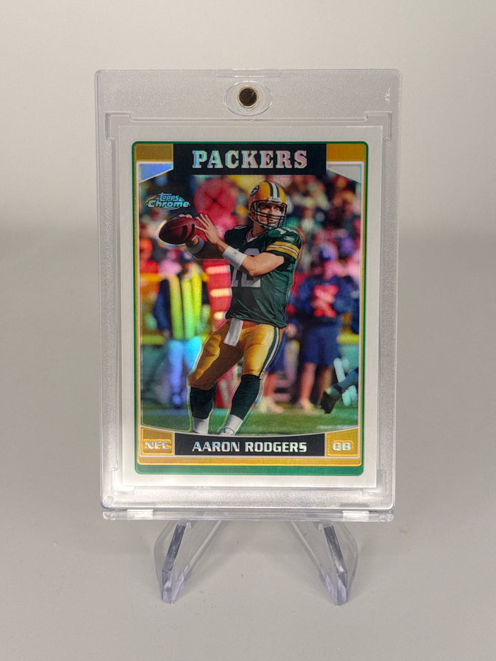 Aaron Rodgers 2006 Topps Chrome Refractor