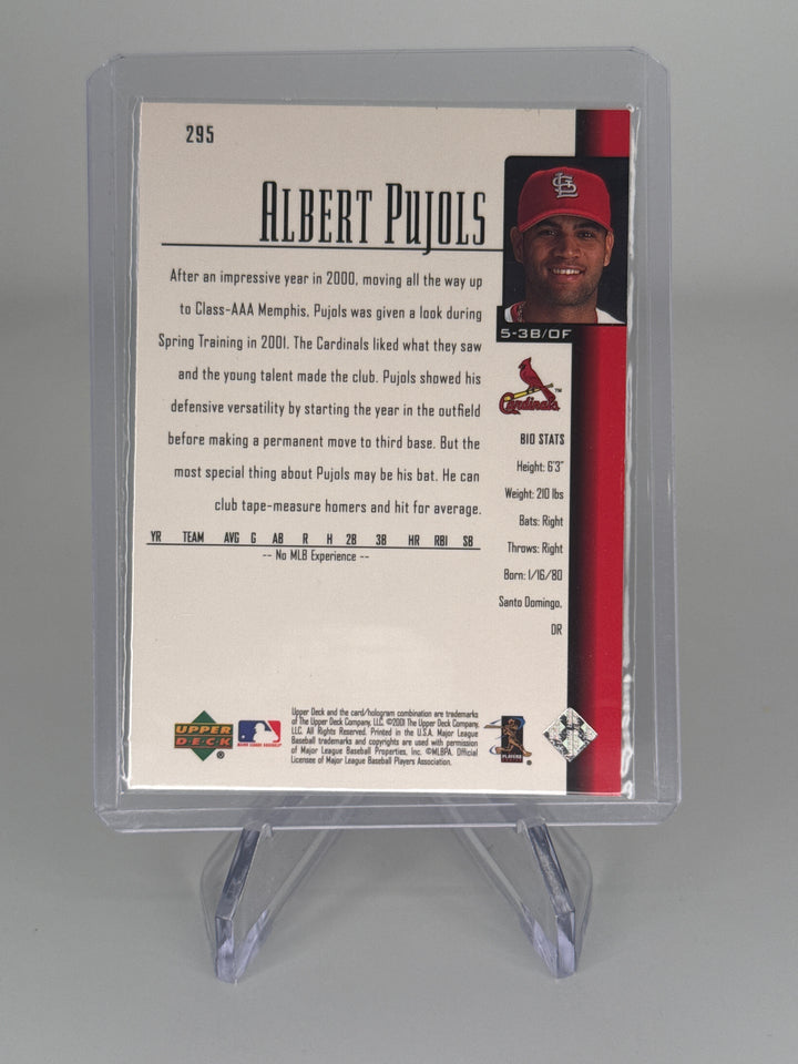 Albert Pujols 2001 Upper Deck Star Rookie