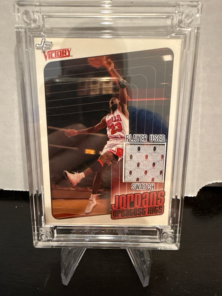Michael Jordan 2025 Jersey Fusion Player Used Jersey Swatch