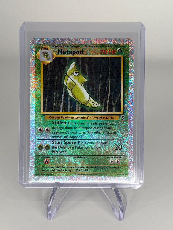 Pokemon TCG 2002 Metapod Legendary Collection Reverse Foil, 54/110
