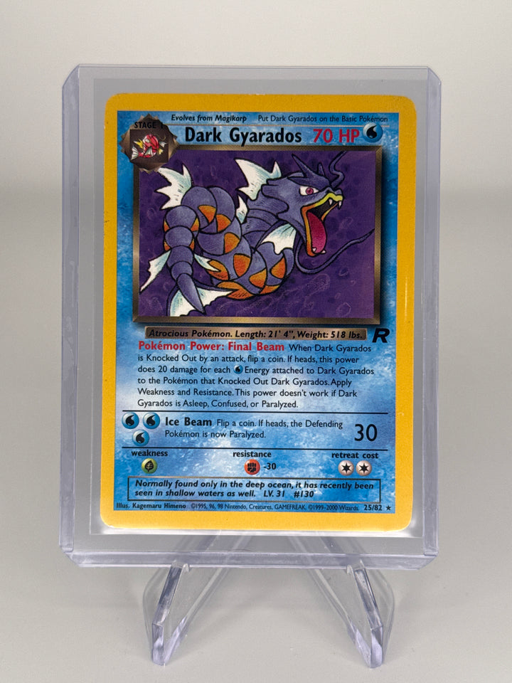 Pokemon TCG 2000 Dark Gyarados Team Rocket, 25/82