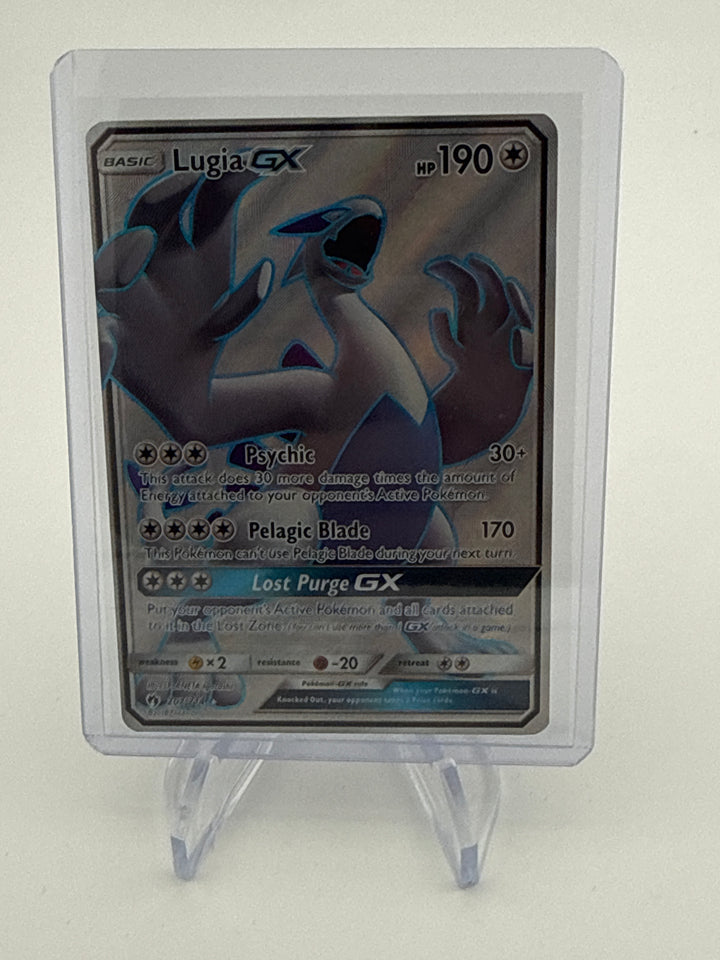 Pokemon TCG 2018 Lugia EX Sun & Moon Lost Thunder Full Art, 207/214