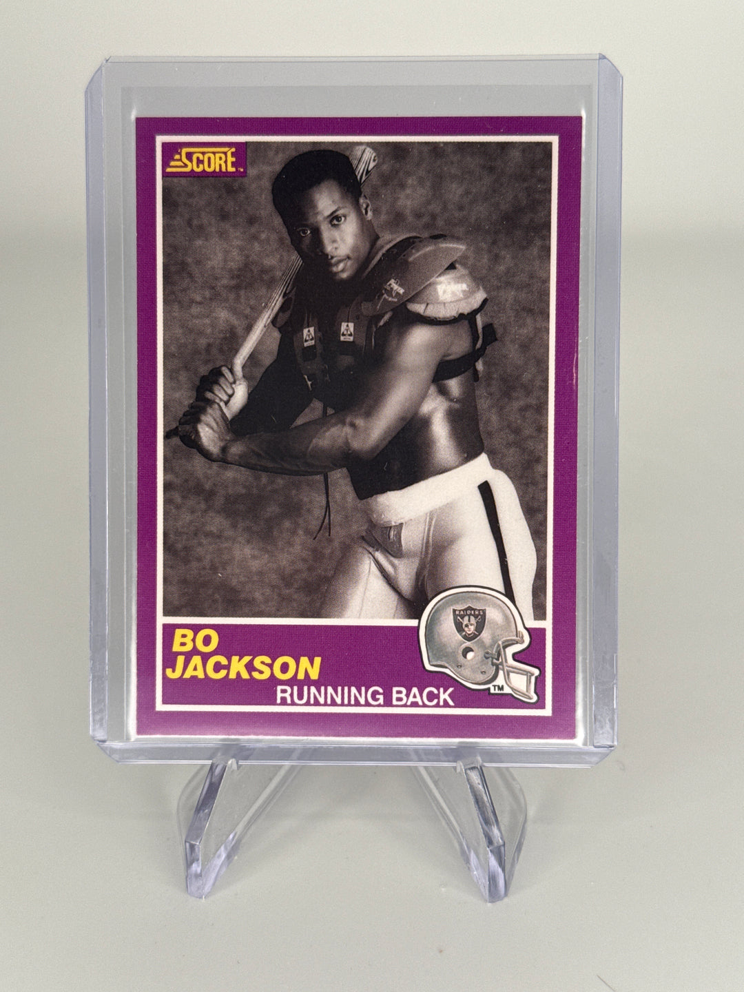 Bo Jackson 1989 Score Supplemental