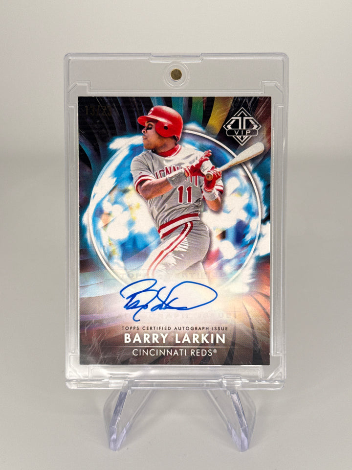 Barry Larkin 2023 Topps Transcendent Collection VIP Auto, 13/23