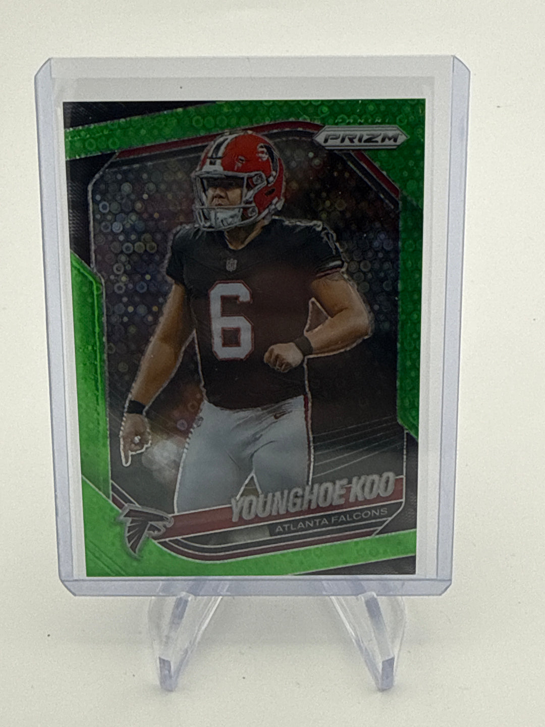Younghoe Koo 2025 Panini Prizm Green Disco Prizm, 01/10