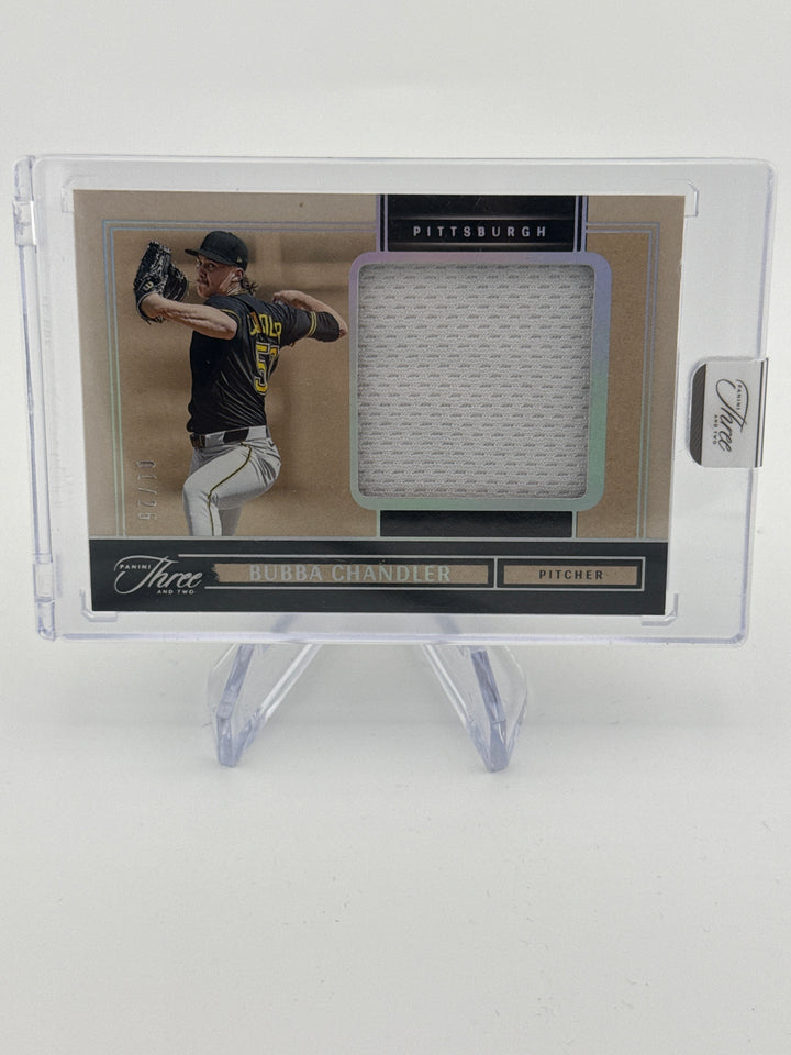 Bubba Chandler 2025 Panini Three and Two Jumbo Prospect Relic, 01/25