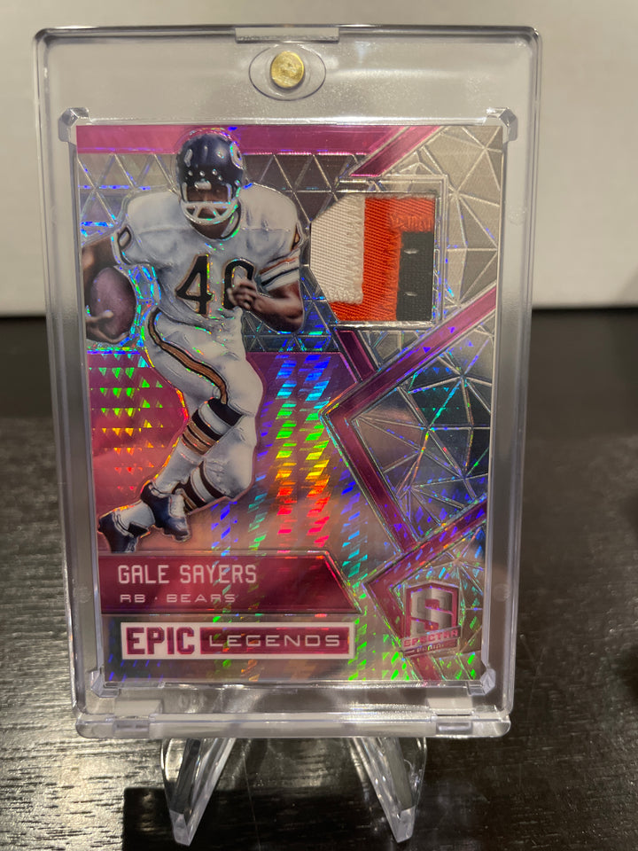 Gale Sayers 2016 Panini Spectra Game Used Relic, 2/5