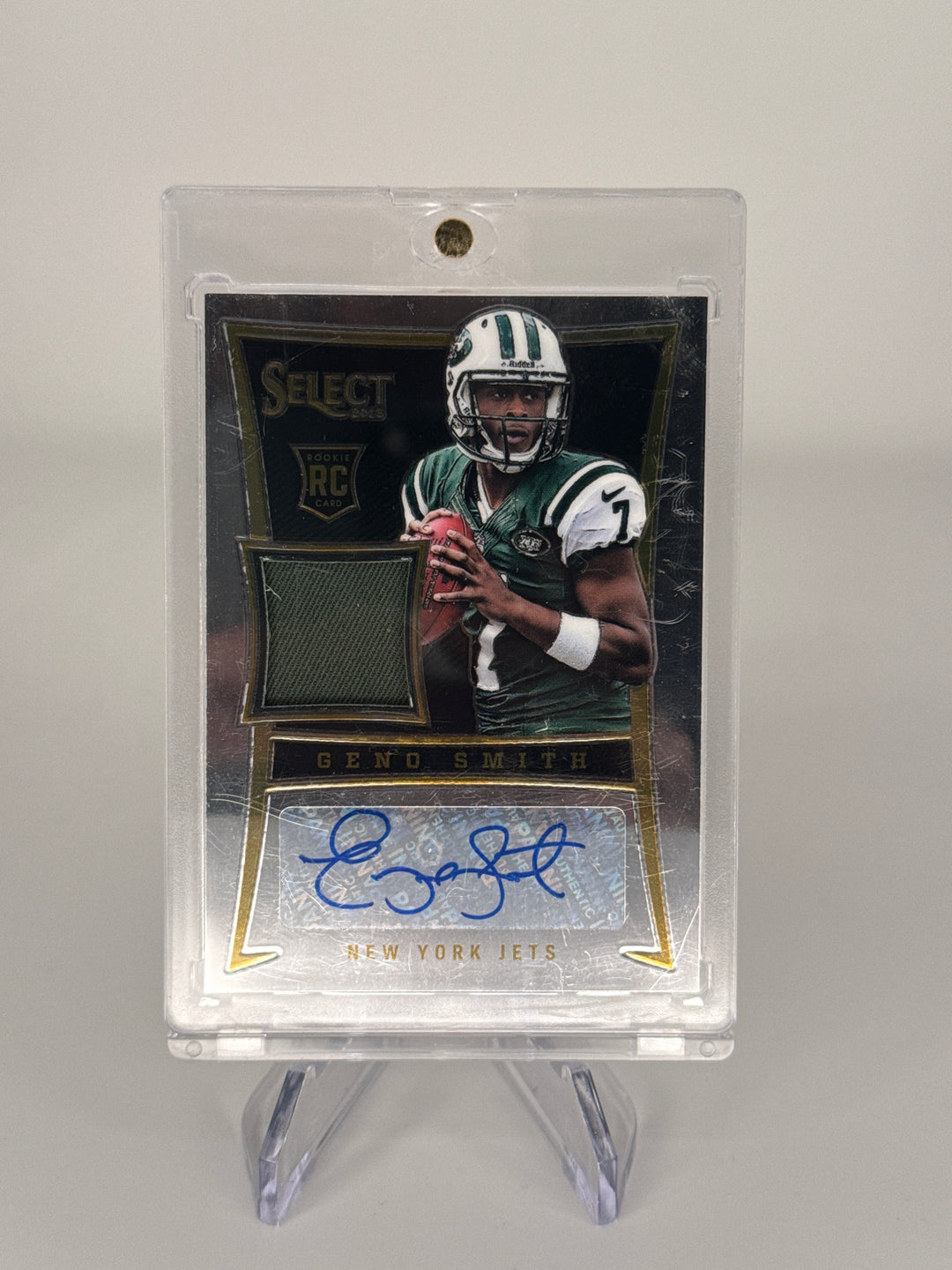Geno Smith 2013 Panini Select Rookie Patch Auto, 062/399