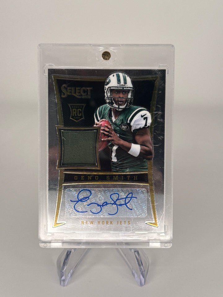 Geno Smith 2013 Panini Select Rookie Patch Auto, 062/399