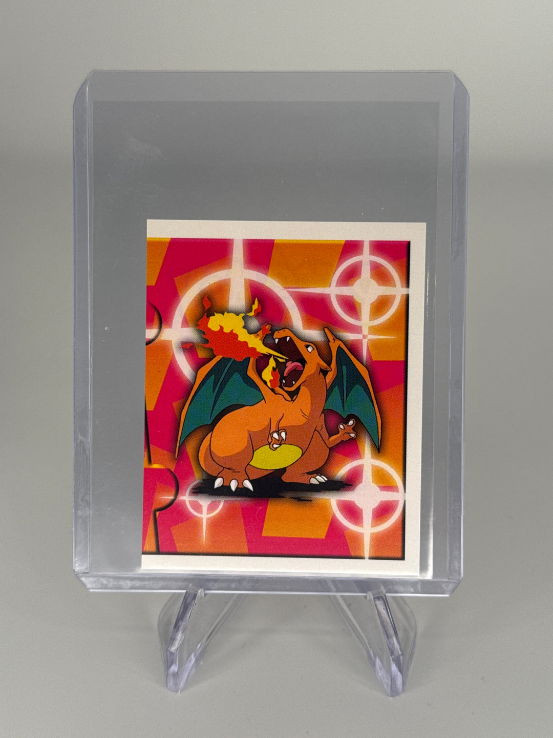 Pokemon TCG 1999 Charizard 180 Merlin Sticker