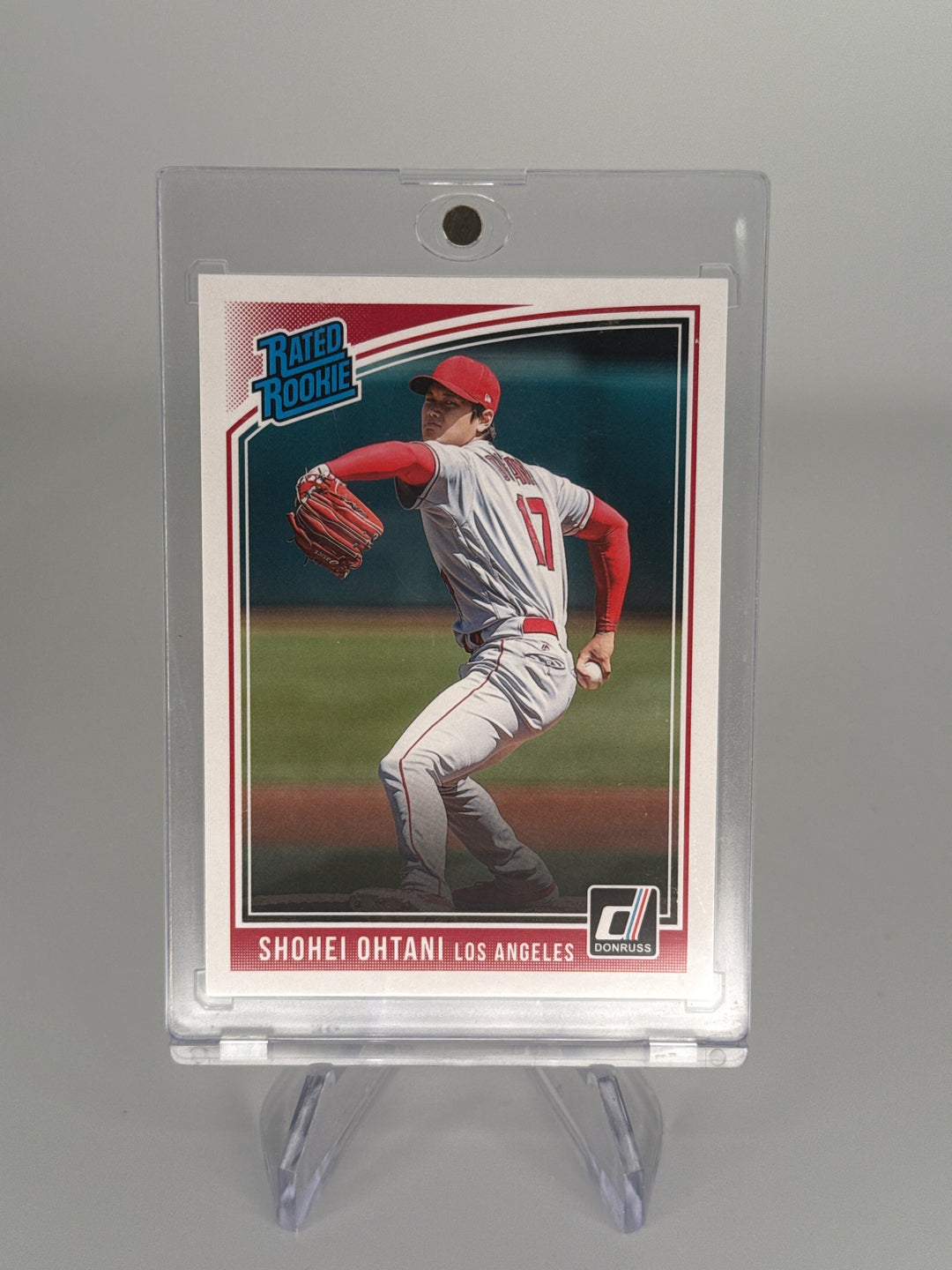 Shohei Ohtani 2018 Panini Donruss Rated Rookie