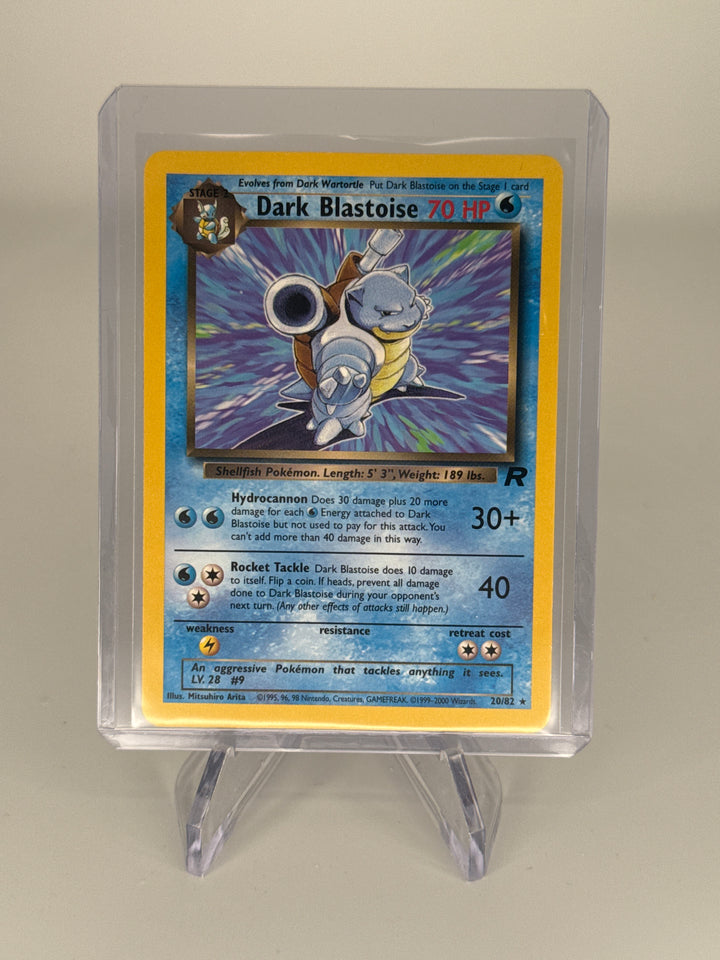 Pokemon TCG 2000 Dark Blastoise Team Rocket, 20/82