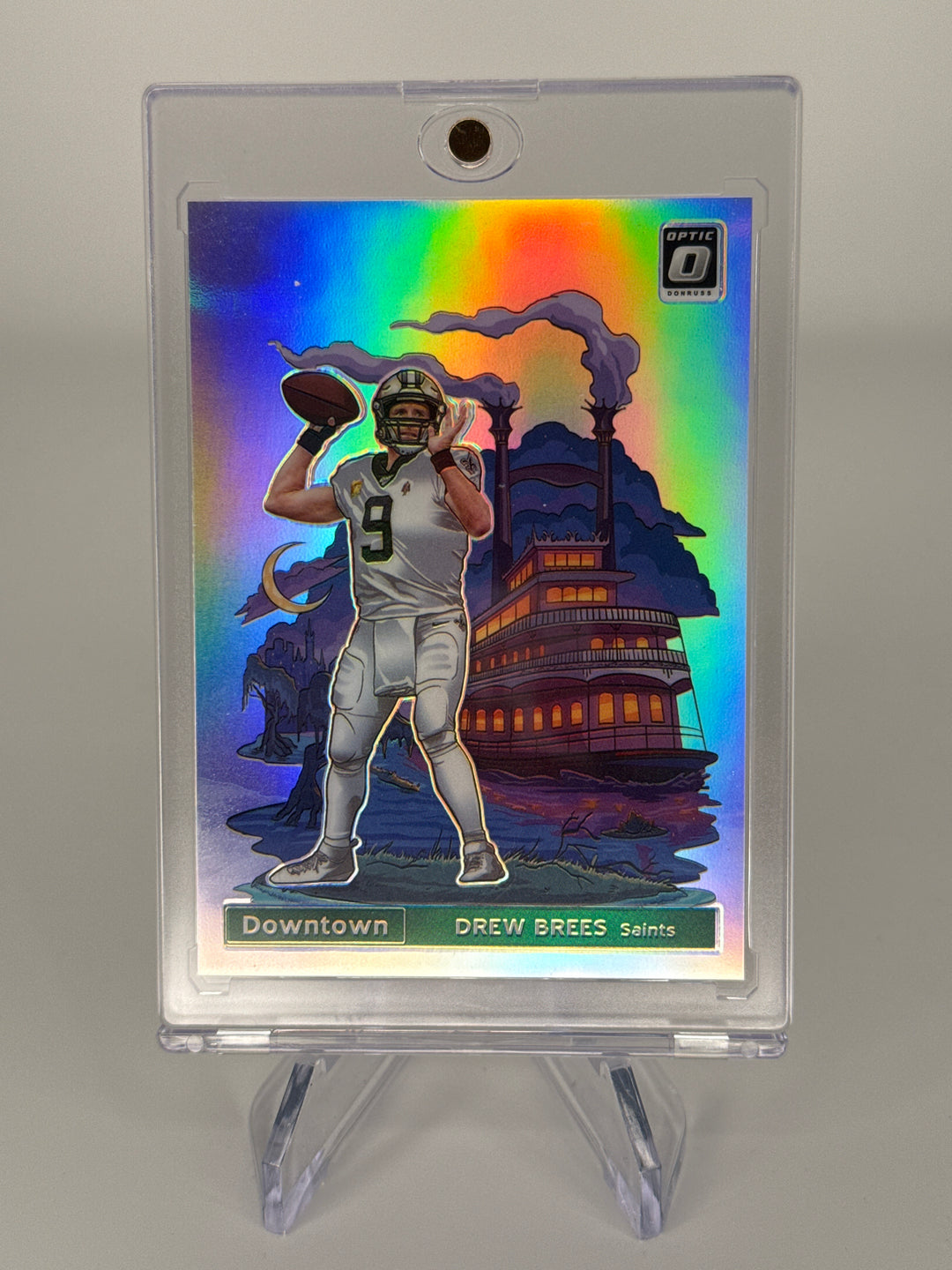 Drew Brees 2020 Panini Donruss Optic Downtown SSP Case Hit
