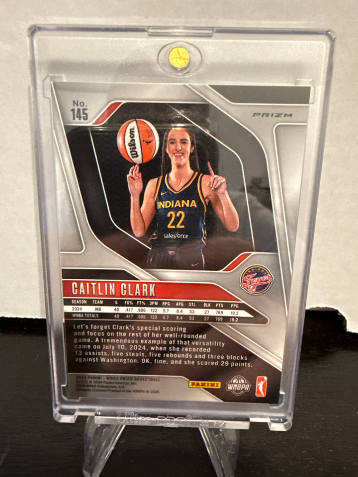 Caitlin Clark 2024 Panini Prizm Silver Rookie