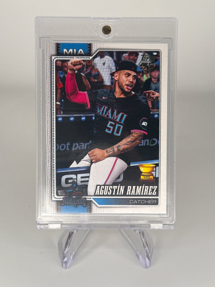 Agustin Ramirez 2026 Topps Series One Golden Mirror SSP