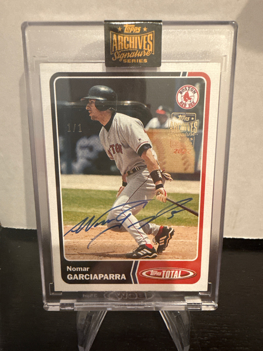 Nomar Garciaparra 2022 Topps Archives Signature Series 1/1 Autograph