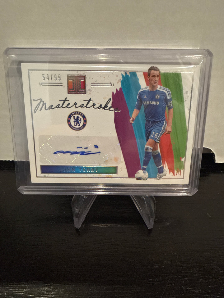 John Terry 2023-2024 Panini Impeccable Masterstrokes Auto, 54/99