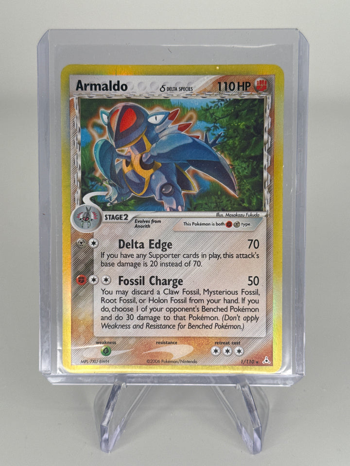 Pokemon TCG 2006 Armaldo Holon Phantoms Holo, 1/110