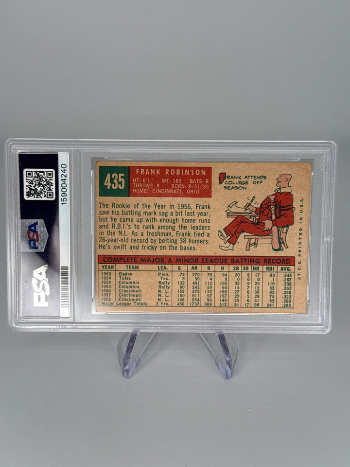 Frank Robinson 1959 Topps, PSA 2.5