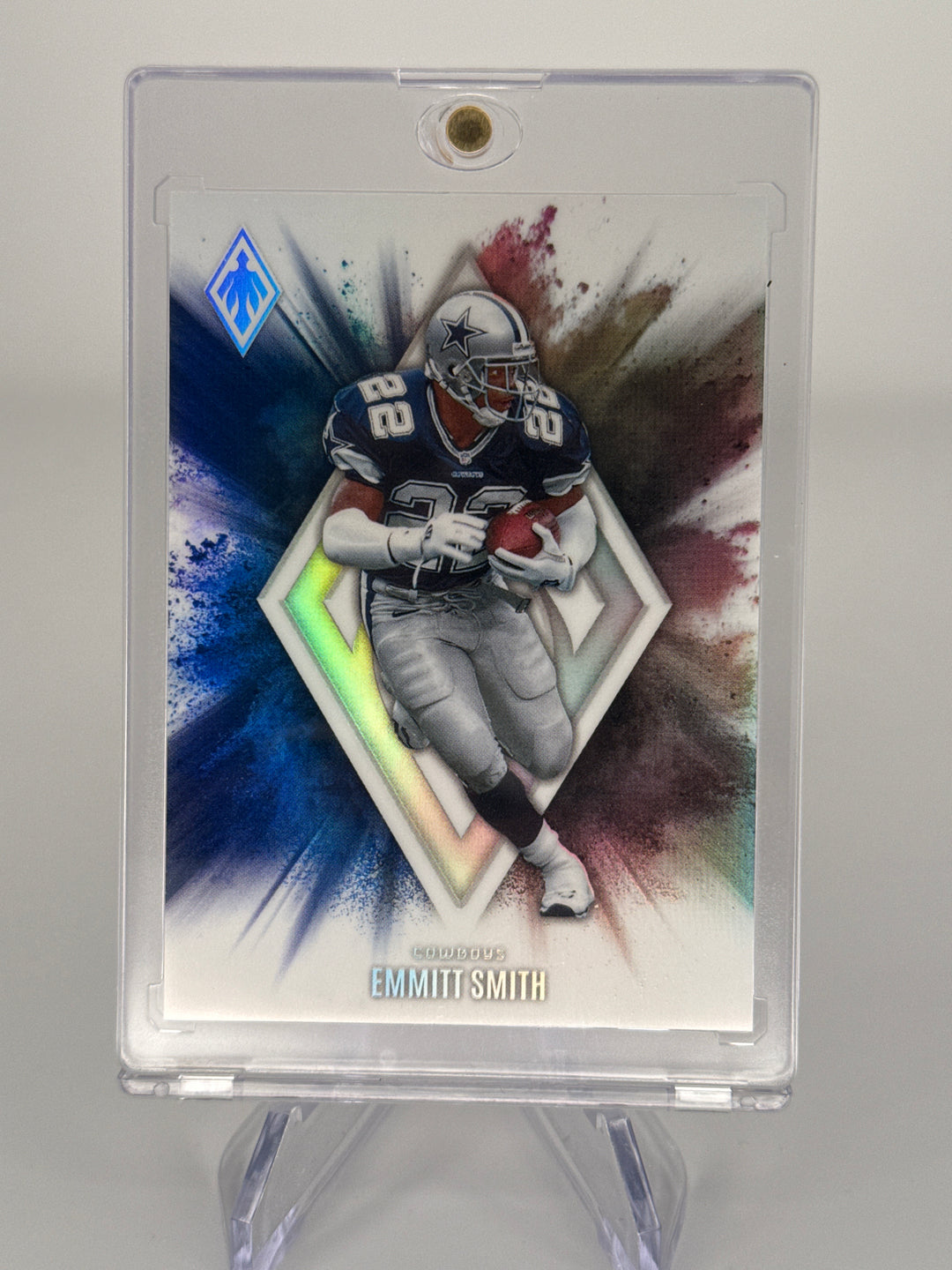 Emmitt Smith 2025 Panini Phoenix SSP Color Blast Case Hit