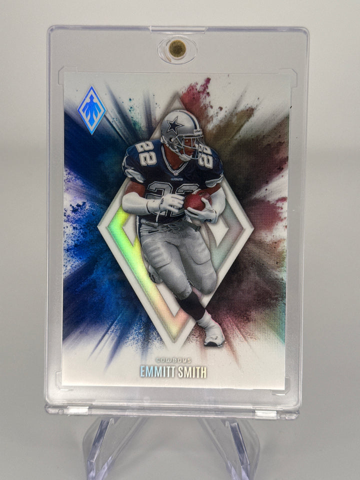 Emmitt Smith 2025 Panini Phoenix SSP Color Blast Case Hit