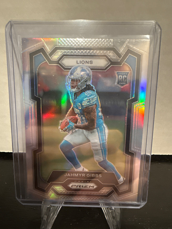 Jahmyr Gibbs 2023 Panini Prizm Silver Rookie