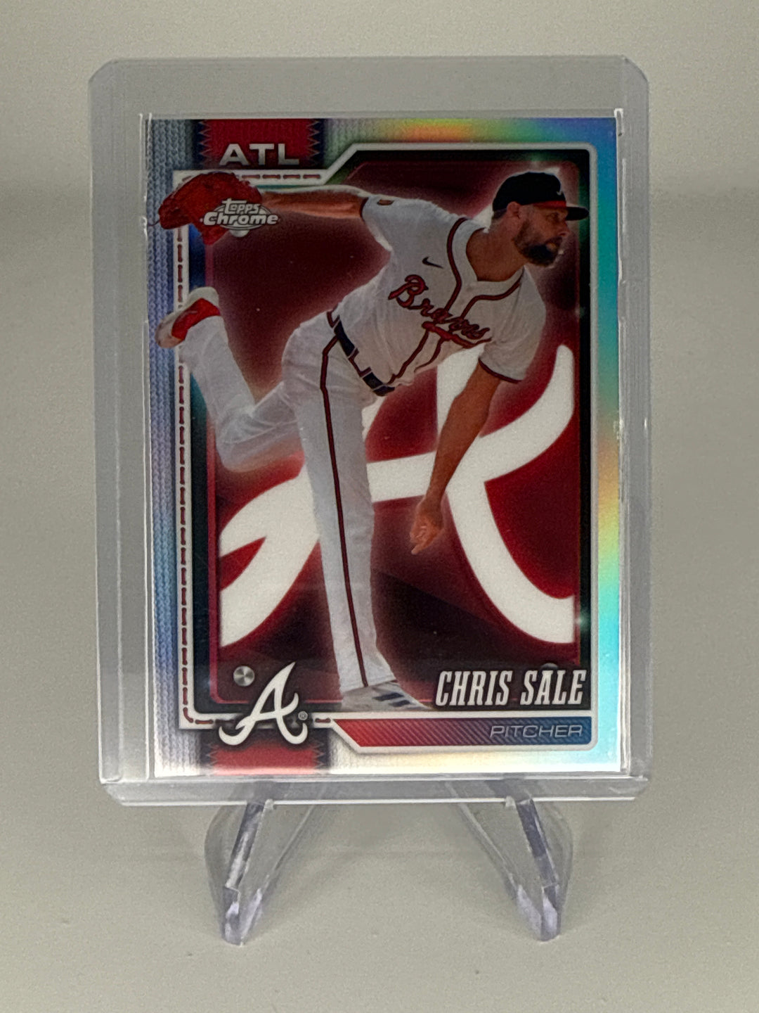 Chris Sale 2026 Topps Chrome Lightboard SSP Refractor