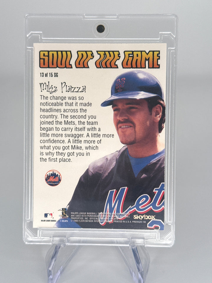 Mike Piazza 1999 Skybox Premium Soul of the Game