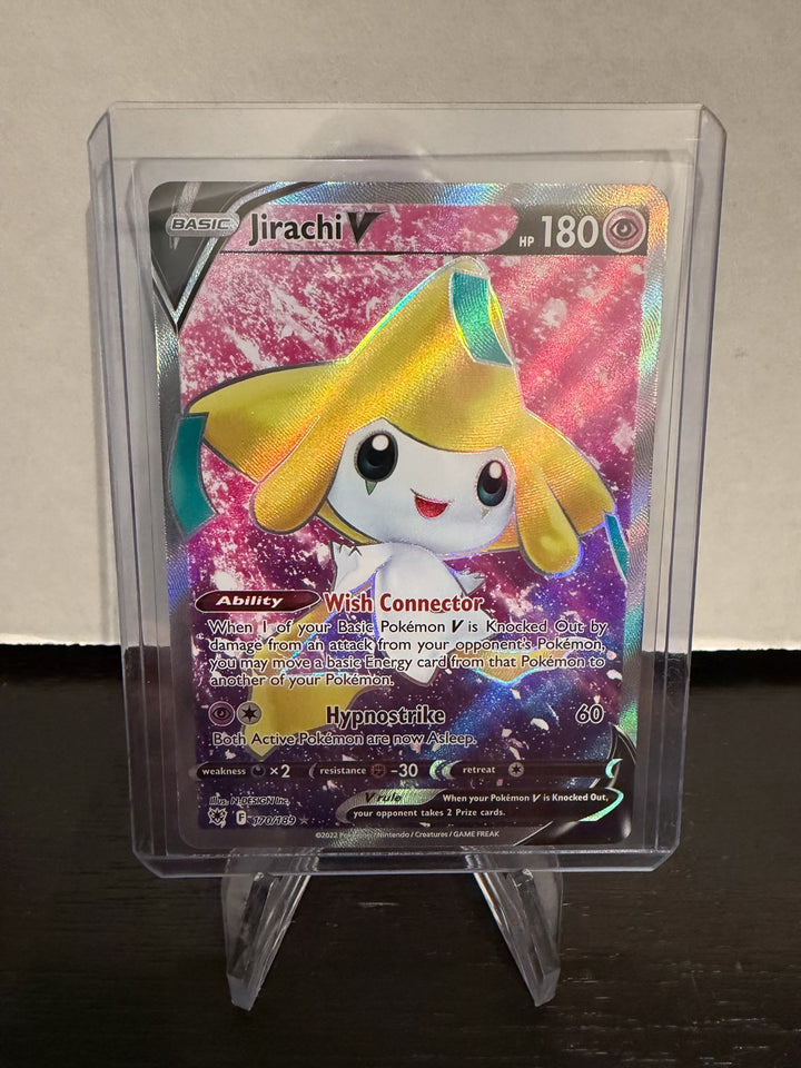 Pokemon TCG 2022 Jirachi V Astral Radiance Full Art Holo, 170/189