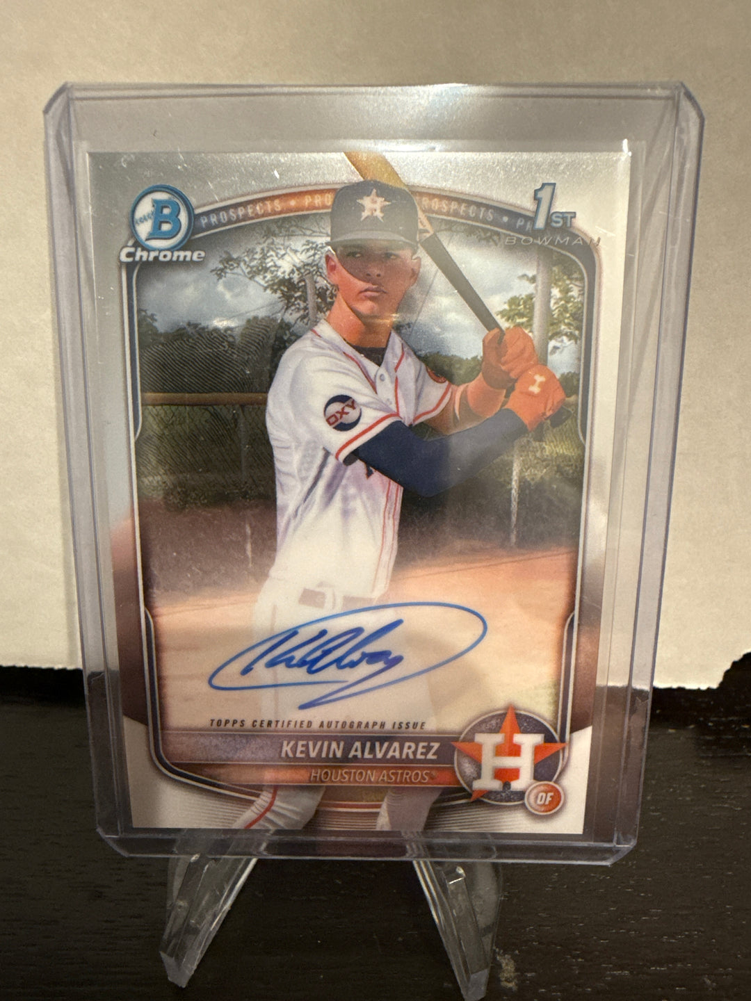 Kevin Alvarez 2025 Bowman Chrome 1st Auto