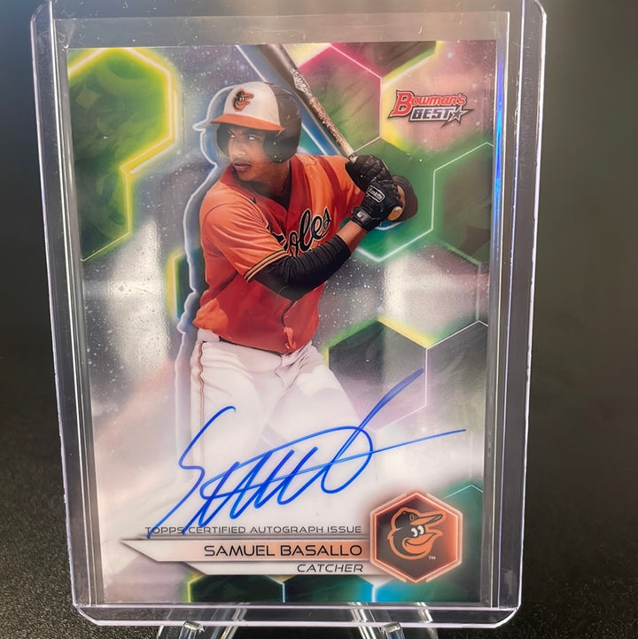 Samuel Basallo 2023 Bowmans Best Autograph