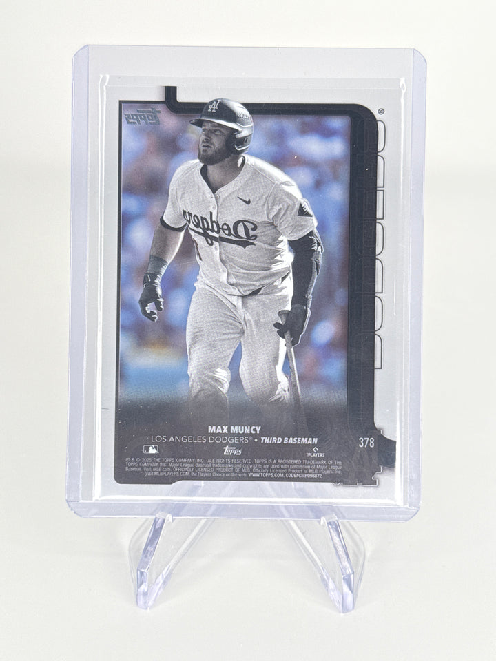 Max Muncy 2025 Topps Update Clear, 03/10