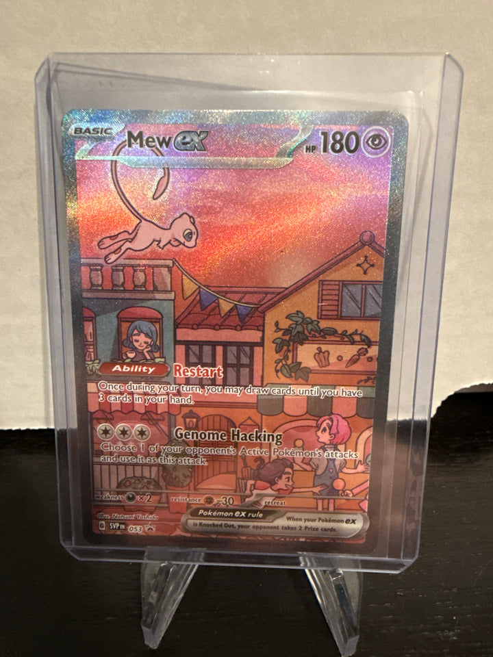Pokemon TCG 2023 Mew EX Scarlet & Violet Black Star Promo, 053