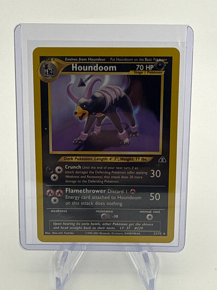 Pokemon TCG 2001 Houndoom Neo Discovery, 23/75