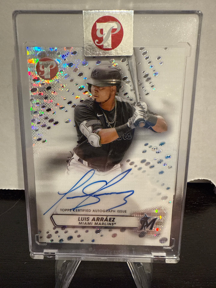 Luis Arraez 2023 Topps Pristine Auto, 31/99