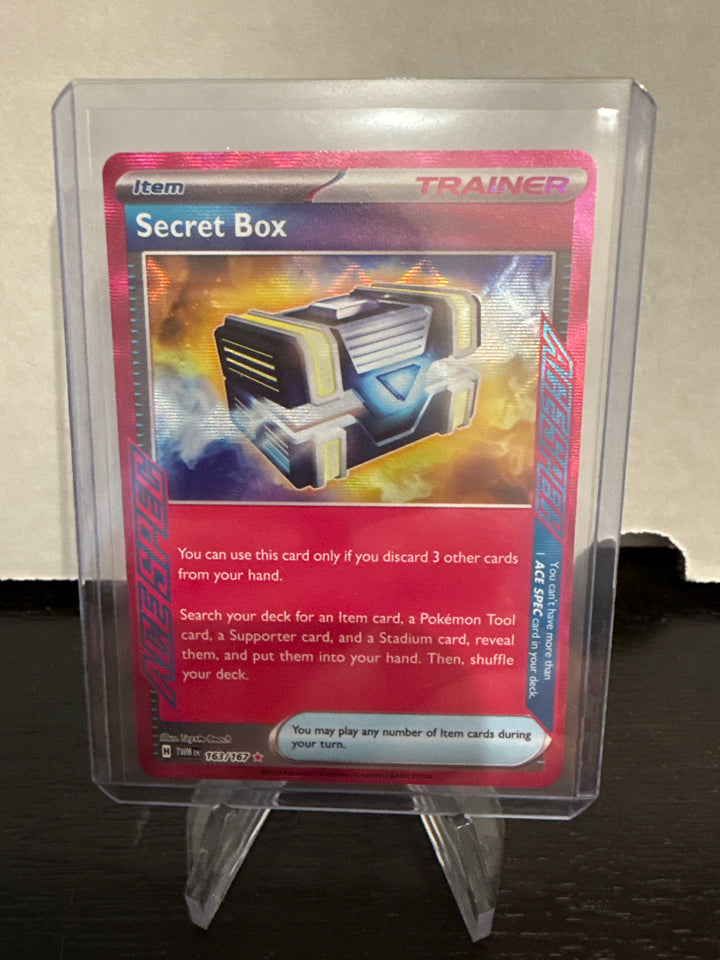 Pokemon TCG 2024 Secret Box Twilight Masquerade ACE Spec, 163/167