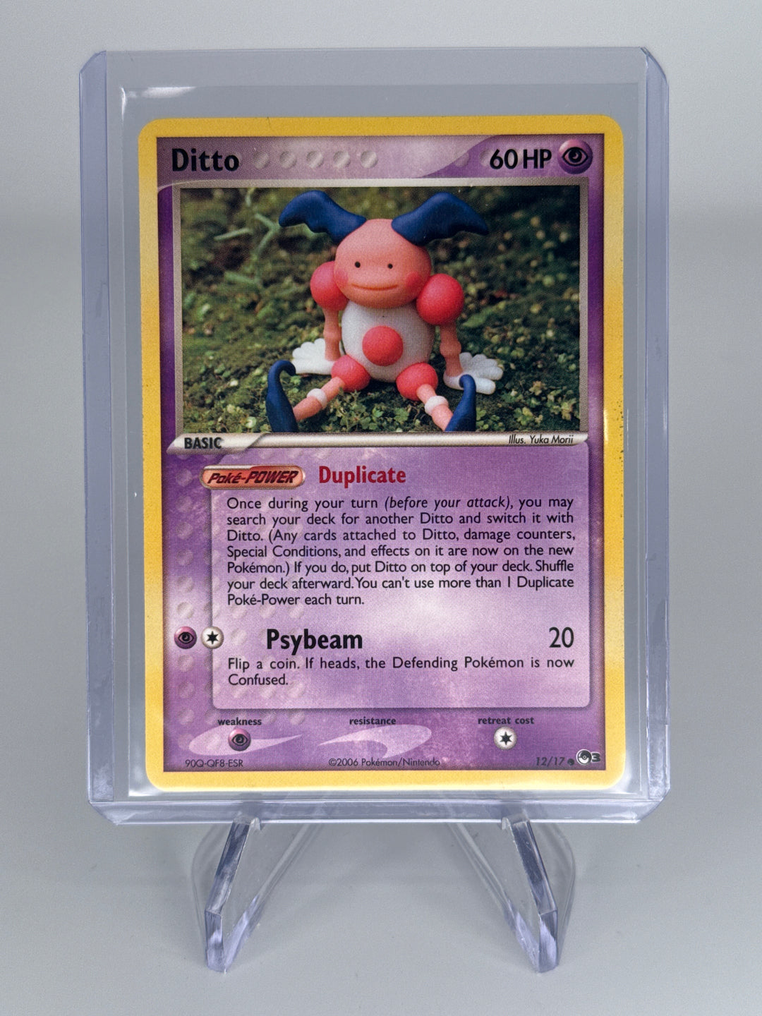 Pokemon TCG 2007 Ditto POP Series 3, 12/17