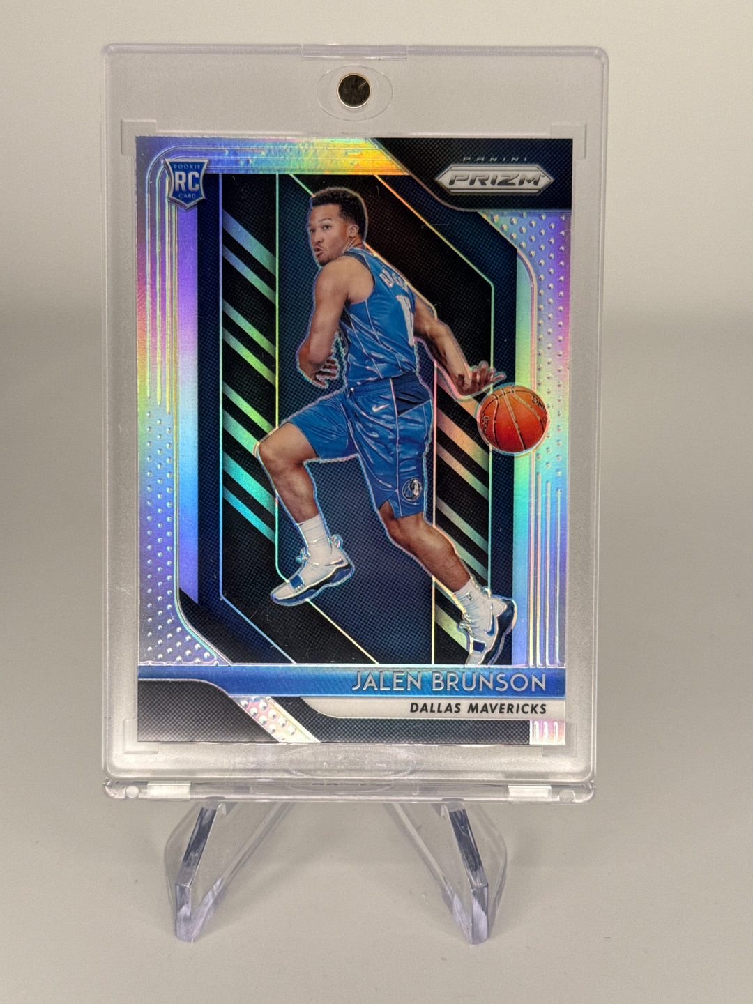 Jalen Brunson 2018 Panini Prizm Silver Prizm Rookie