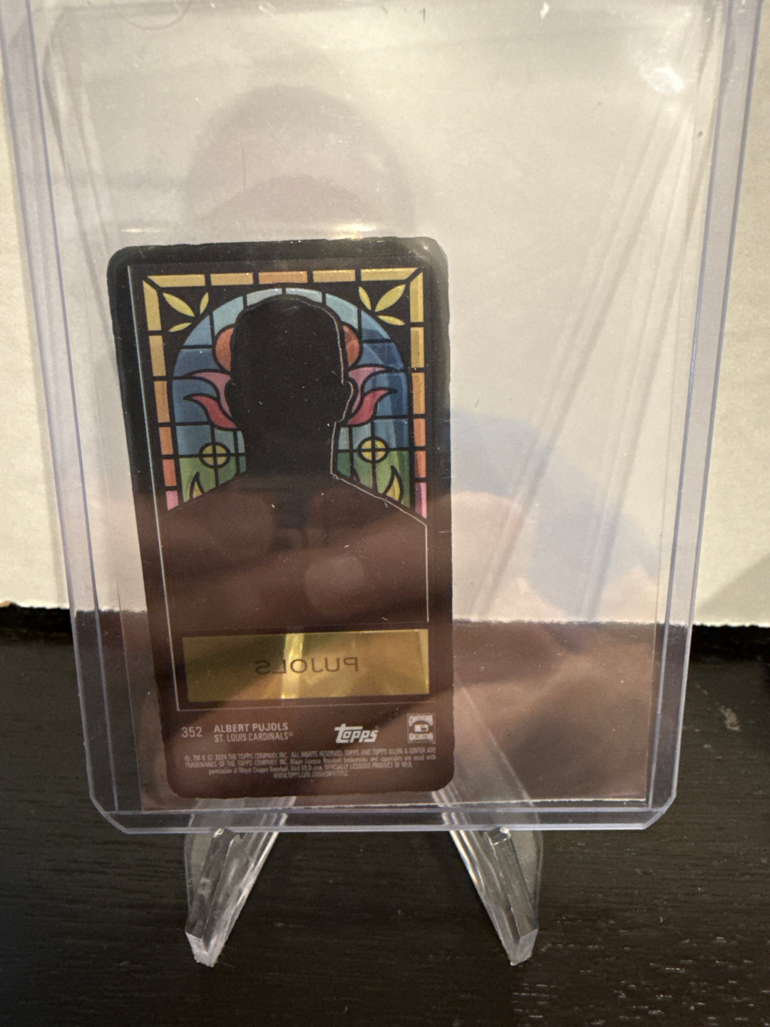 Albert Pujols 2024 Topps Allen & Ginter Mini Brooklyn Stained Glass SSP Case Hit