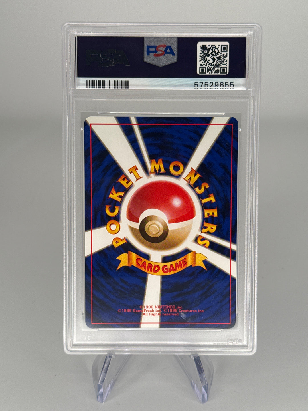 Pokemon TCG 1997 Japanese Dark Vaporeon Team Rocket, 134, PSA 8