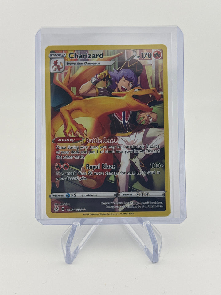 Pokemon TCG 2022 Charizard Lost Origin Trainer Gallery, TG03/TG30
