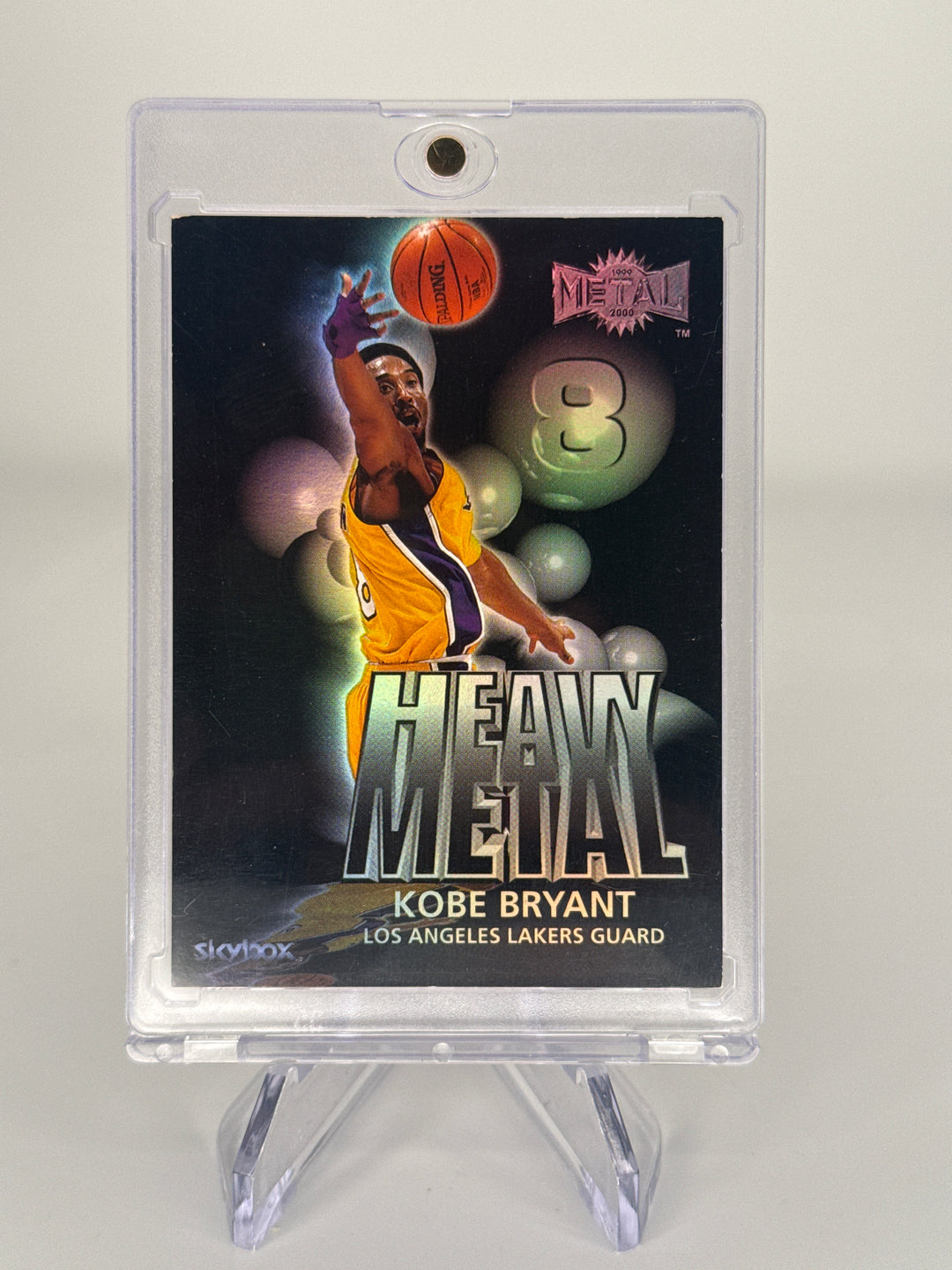 Kobe Bryant 2000 Skybox Metal Heavy Metal