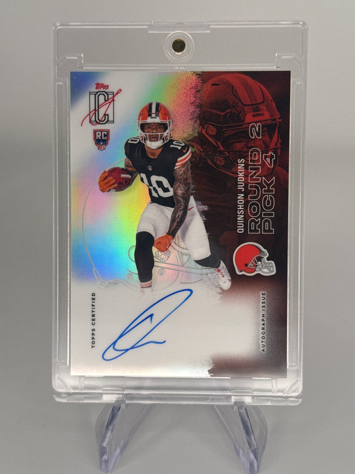 Quinshon Judkins 2025 Topps Signature Class Rookie Auto