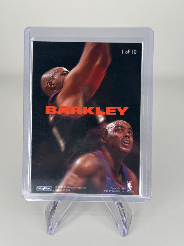 Charles Barkley 1994-1995 Skybox Emotion Ntense Gold Foil