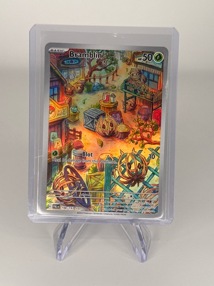 Pokemon TCG 2023 Bramblin Paldea Evolved Special Illustration Rare, 198/193