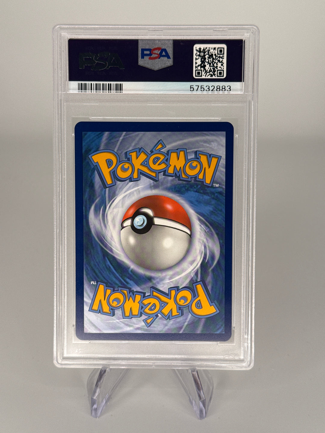 Pokemon TCG 2019 Charizard & Braixen Tag Team Cosmic Eclipse Full Art Holo, 22/236, PSA 9 Mint